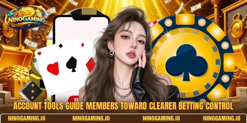 Account tools guide members toward clearer betting control