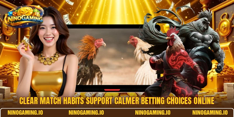 Clear match habits support calmer betting choices online