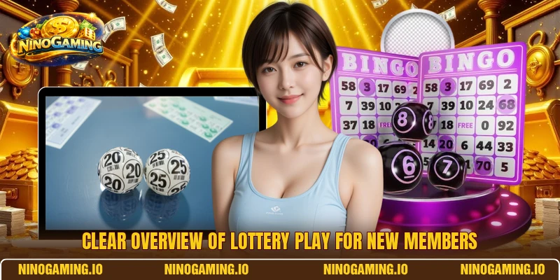 Clear overview of lottery play for new members