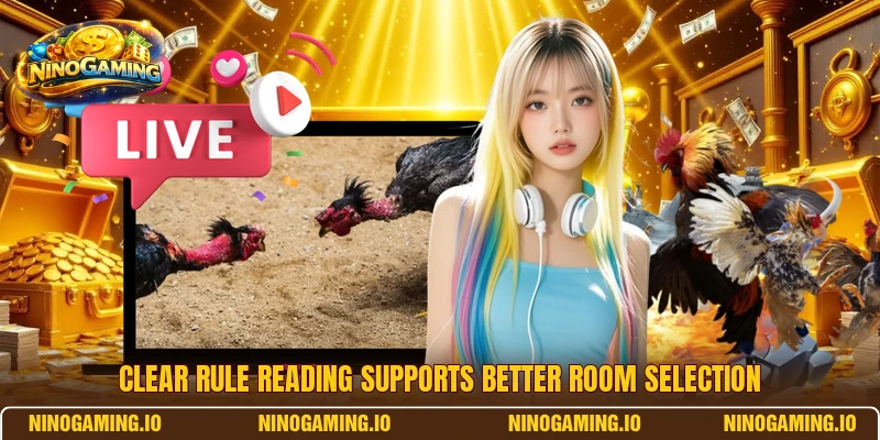 Clear rule reading supports better room selection