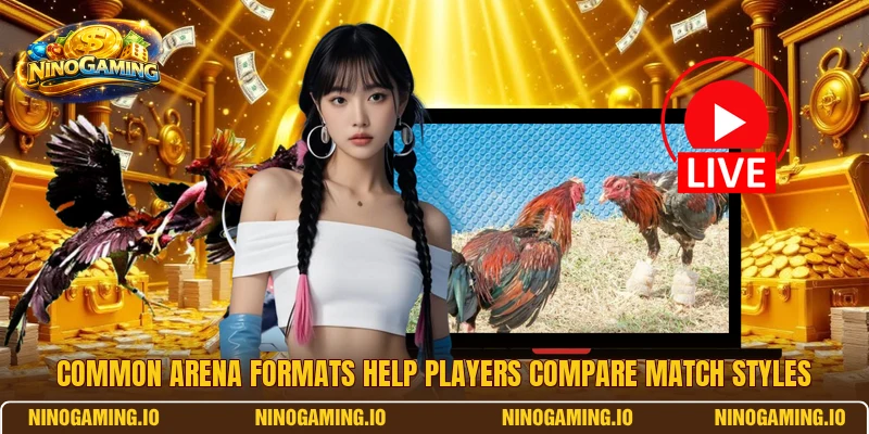 Common arena formats help players compare match styles