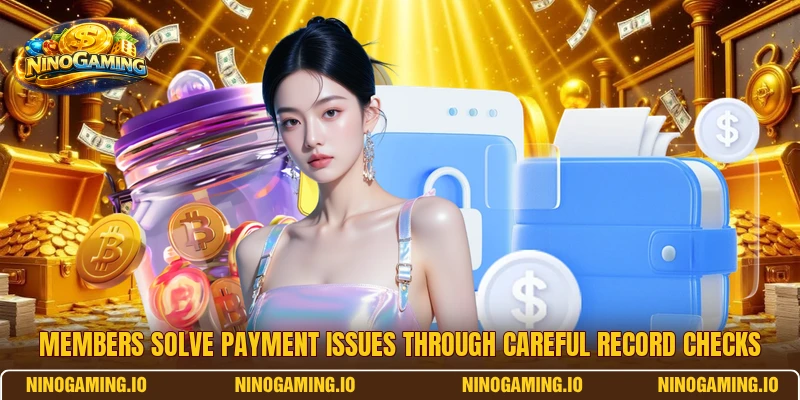 Members solve payment issues through careful record checks