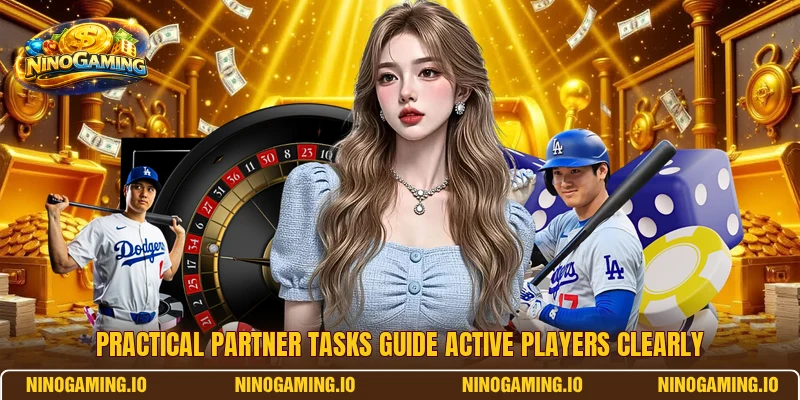 Practical partner tasks guide active players clearly