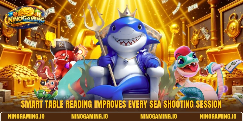 Smart table reading improves every sea shooting session